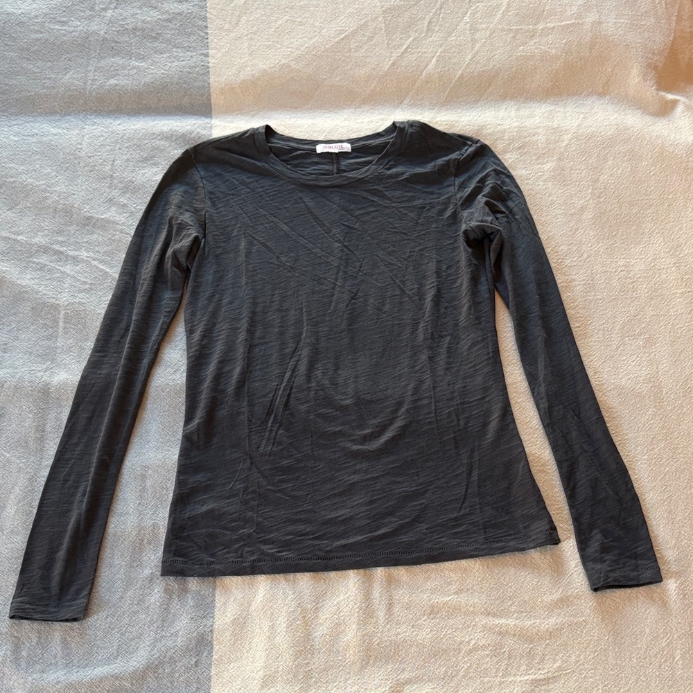 NWOT Goldie Grey Long Sleeve Top